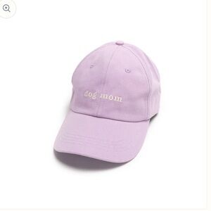 Lucy & Co Dog Mom Lilac Purple Baseball Hat